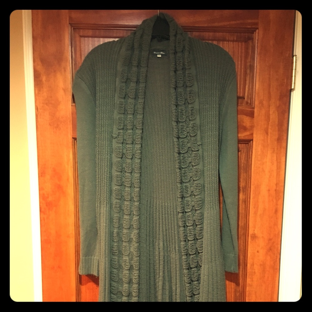 Venice Blue Long grey sweater.